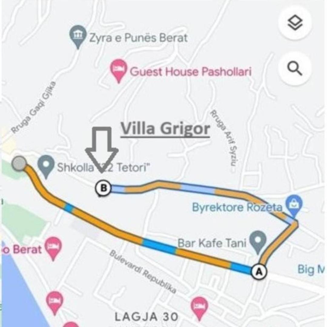 Villa Grigor Berat Extérieur photo